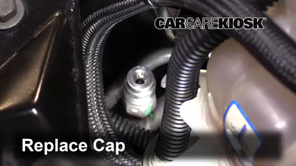 How to Add Refrigerant to a 2014 Fiat 500L 1.4L 4 Cyl. Turbo